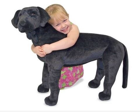 life size dog teddy